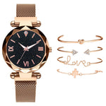 Ladies Woman Watches SET 5pcs